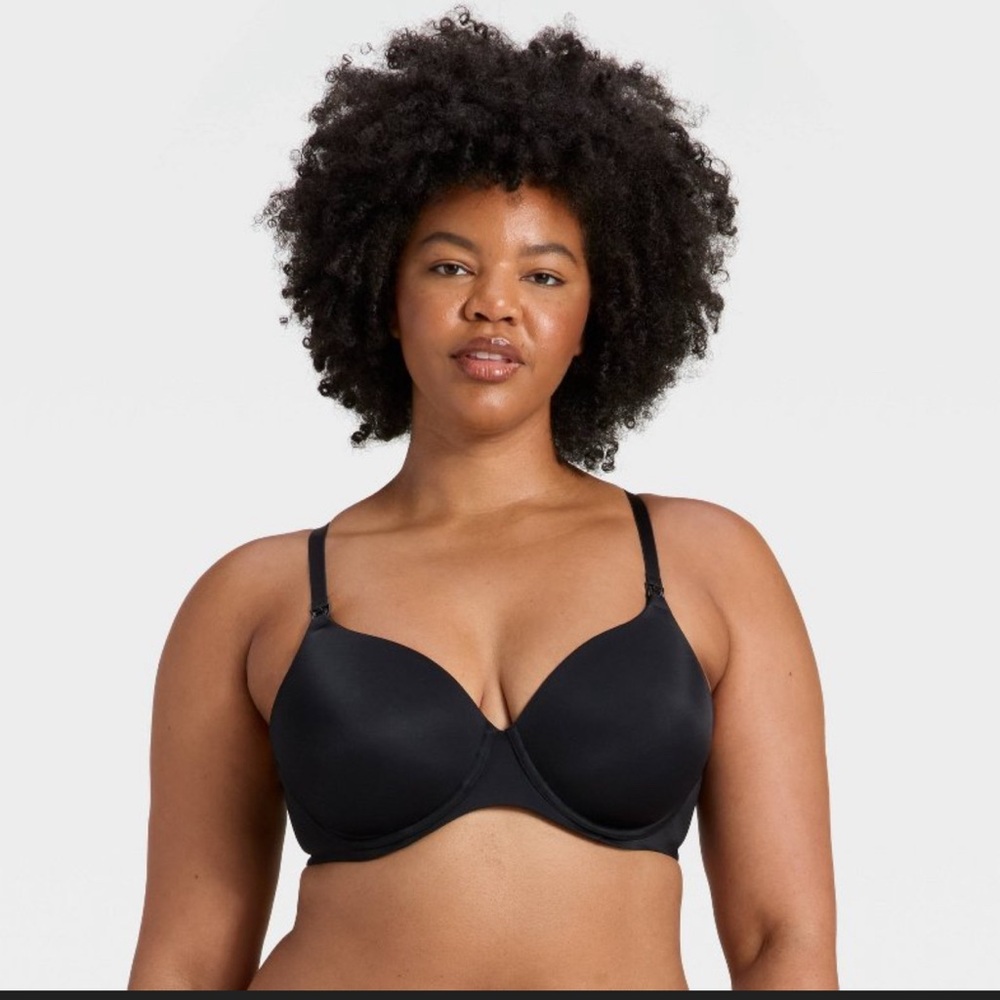 NWOT- Auden Black Women's Nursing Bra - Picture 6 of 6